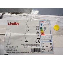 Lindby - Lámpara de pie LED RGB regulable CRIOSTAL LED/9W/230V + mando a distancia