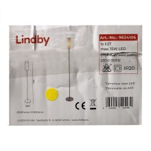 Lindby - Lámpara de pie LED RGB regulable FELICE 1xE27/10W/230V Wi-Fi