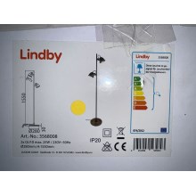 Lindby - Lámpara de pie SHILA 2xGU10/25W/230V