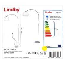 Lindby - Lámpara de pie SVERI 1xE27/60W/230V