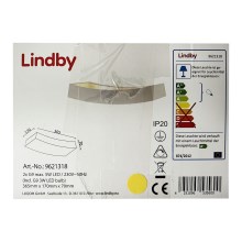 Lindby - LED Aplique TIARA 2xG9/3W/230V