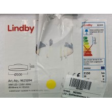 Lindby - Plafón LED SAIRA LED/30W/230V