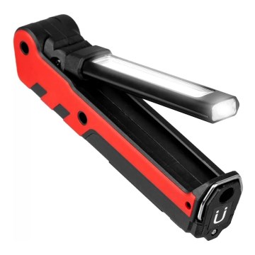 Linterna de trabajo LED recargable LED/5W/5V IPX2 360 brillante 2000 mAh