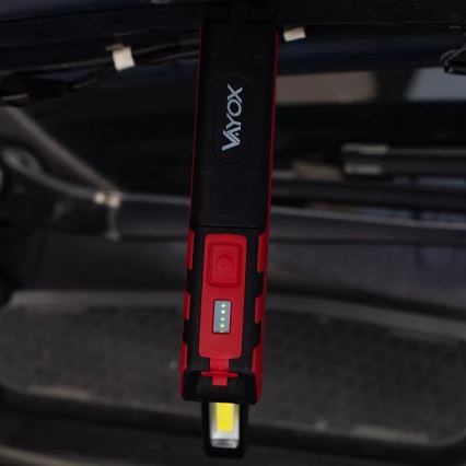 Linterna de trabajo LED recargable LED/5W/5V IPX2 360 brillante 2000 mAh
