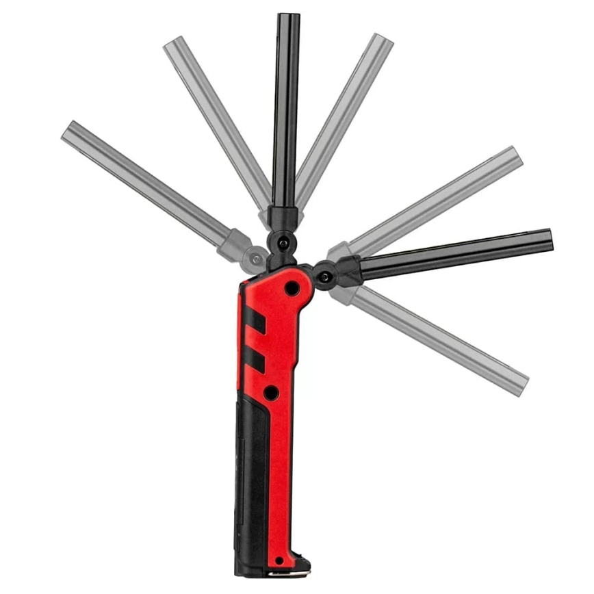 Linterna de trabajo LED recargable LED/5W/5V IPX2 360 brillante 2000 mAh