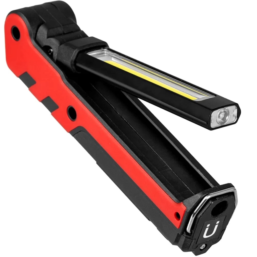 Linterna de trabajo LED recargable LED/5W/5V IPX2 360 brillante 2000 mAh