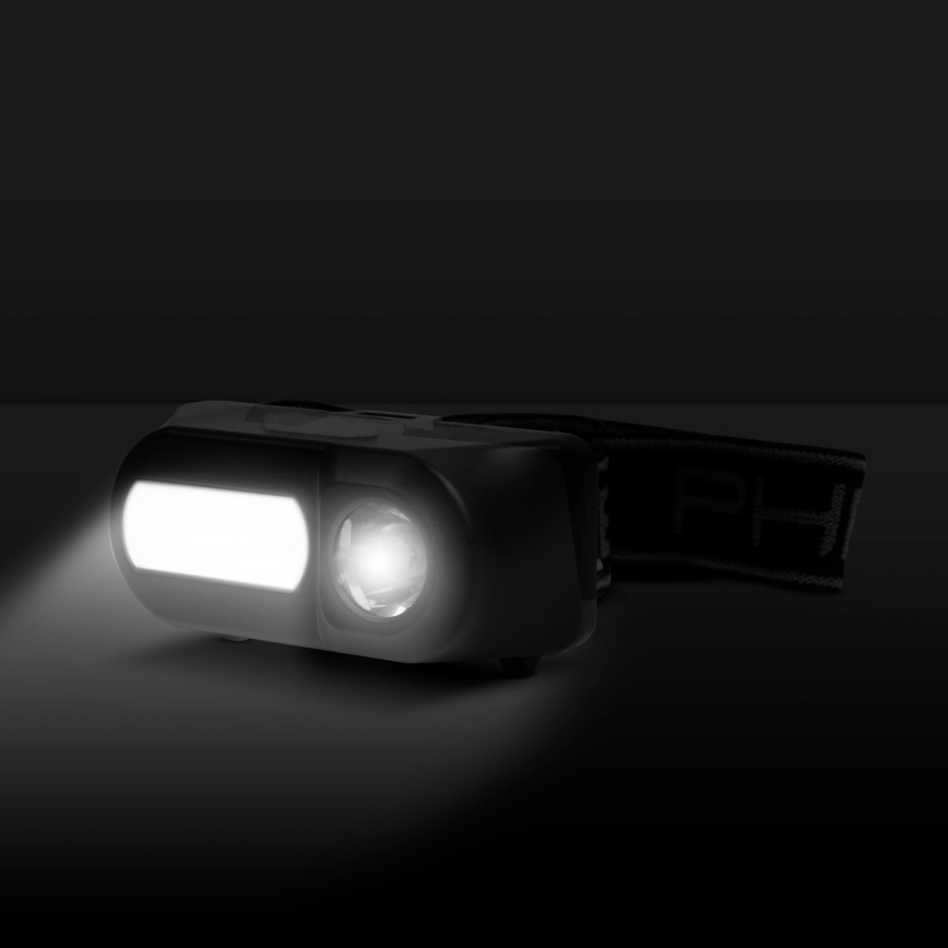 Linterna frontal LED con sensor LED/3W/Li-ion 1200mAh IP54