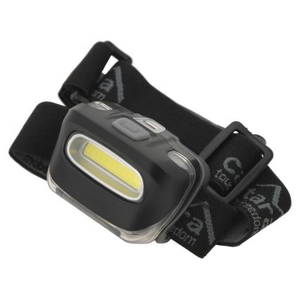 Linterna frontal LED LED/3xAAA negro