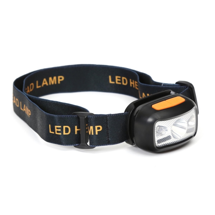 Linterna frontal LED recargable con LED rojo LED/3W/5V