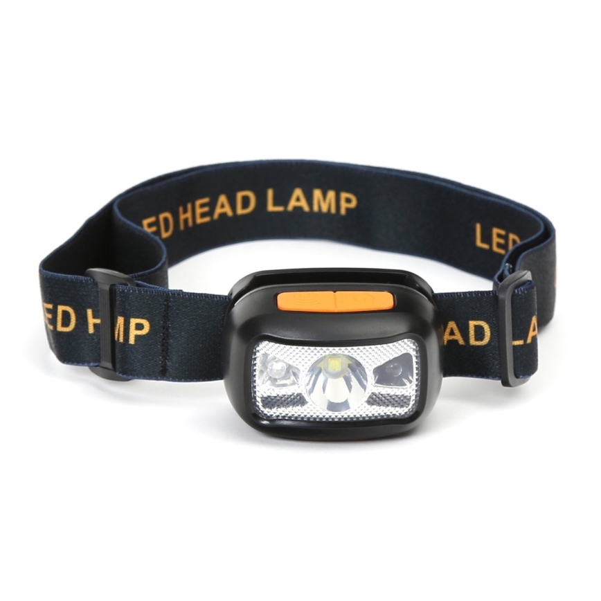 Linterna frontal LED recargable con LED rojo LED/3W/5V