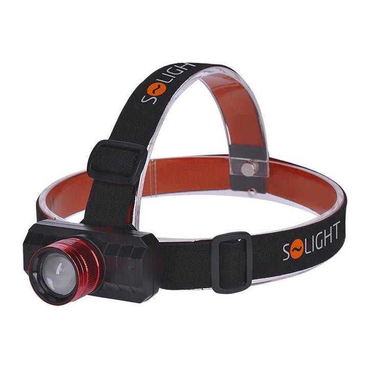 Linterna frontal LED recargable LED/3W/USB IP44
