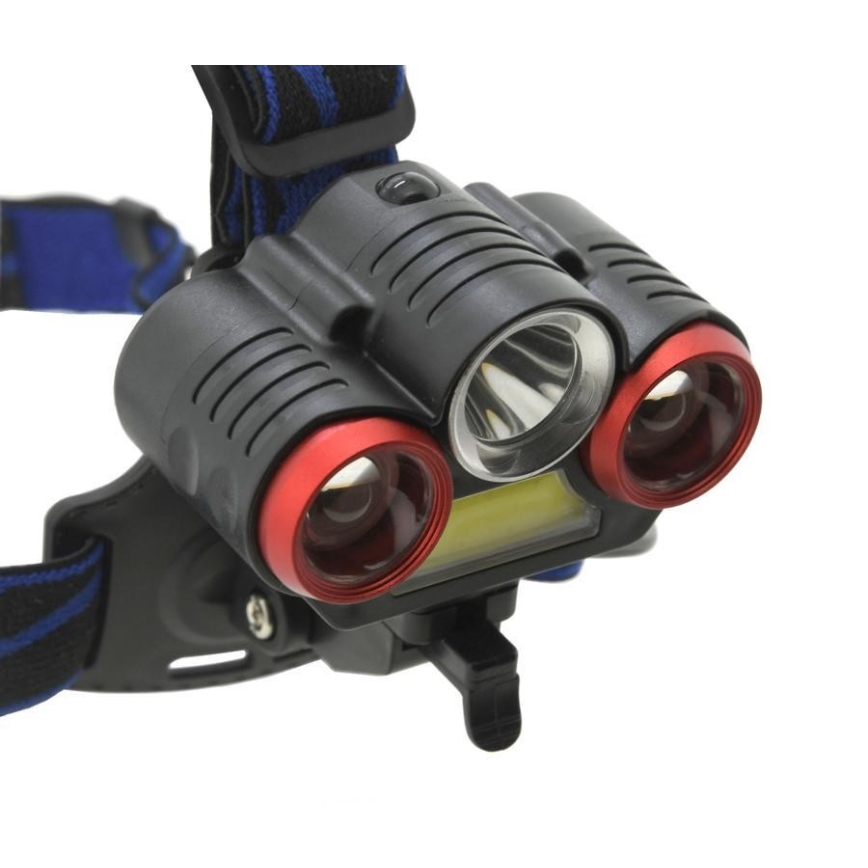 Linterna frontal LED recargable LED/USB 670lm