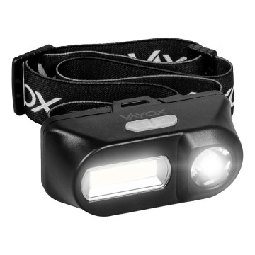 Linterna frontal LED recargable y regulable 2xLED/5V IPX4 250 brillante 2000 mAh