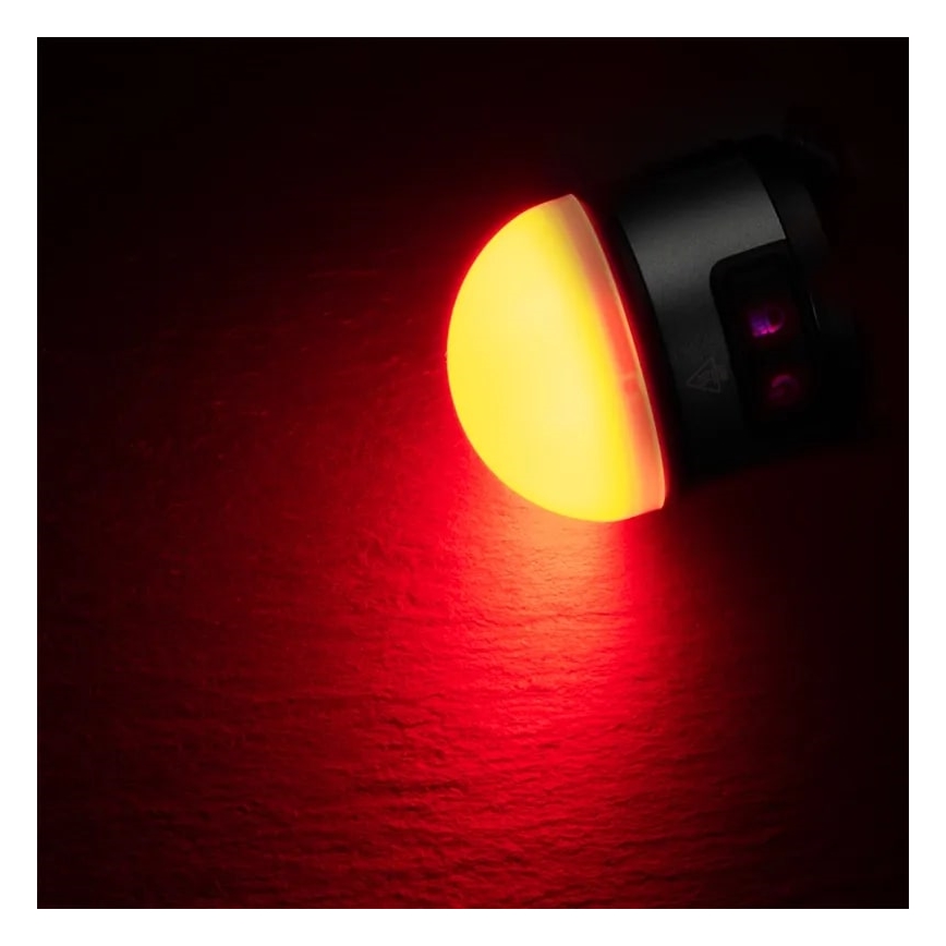 Linterna frontal LED recargable y regulable LED/8W/5V IP42 210 lm 800 mAh
