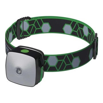 Linterna frontal LED recargable y regulable LED/USB 110lm 7h 850mAh