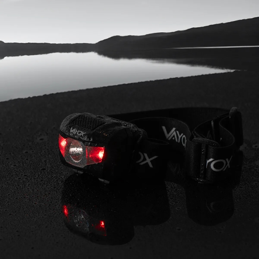 Linterna frontal LED regulable 3xLED/3xAAA IPX4 100 brillante