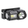 Linterna frontal LED RGBW recargable y regulable USB LED/3W/5V IP43 190 brillante 24 h 750 mAh