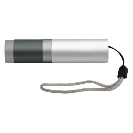 Linterna LED LED/400mAh blanco/gris