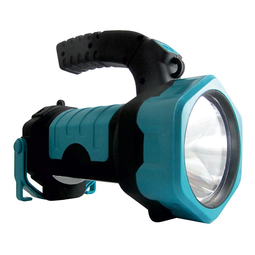 Linterna LED LED+COB/3W/3xAA verde