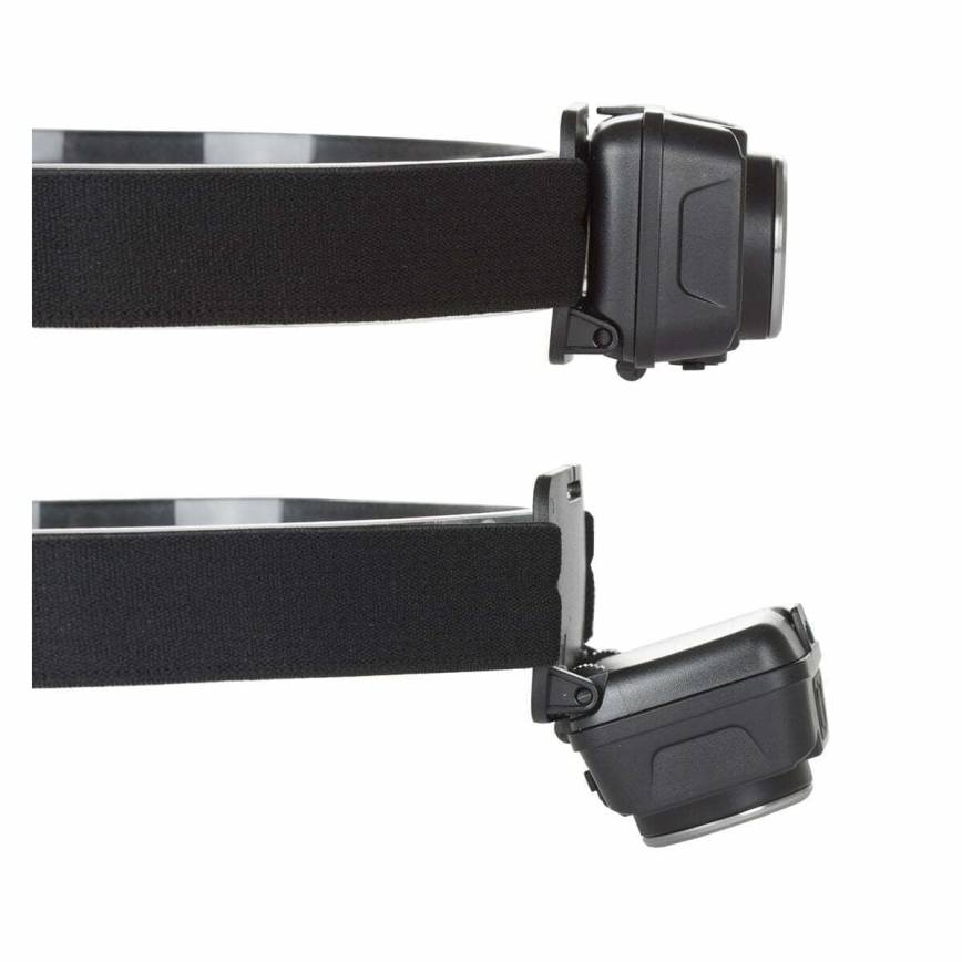 Linterna frontal LED recargable y regulable con sensor y luz roja LED/15W/5V IP66 430 brillante 1800 mAh