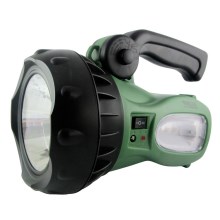 Linterna LED recargable LED/1W verde