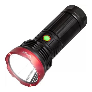 Linterna LED recargable y regulable LED/20W/5V IPX5 2000 brillante 6000 mAh