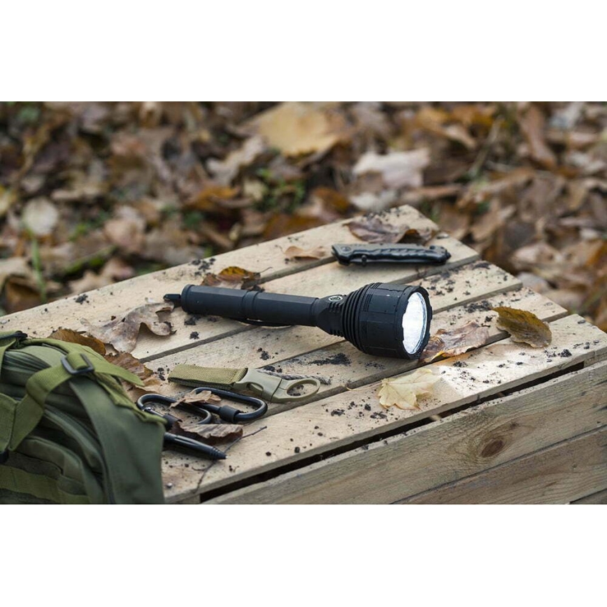 Linterna LED recargable y regulable LED/30W/5V IPX7 3000 brillante 8400 mAh