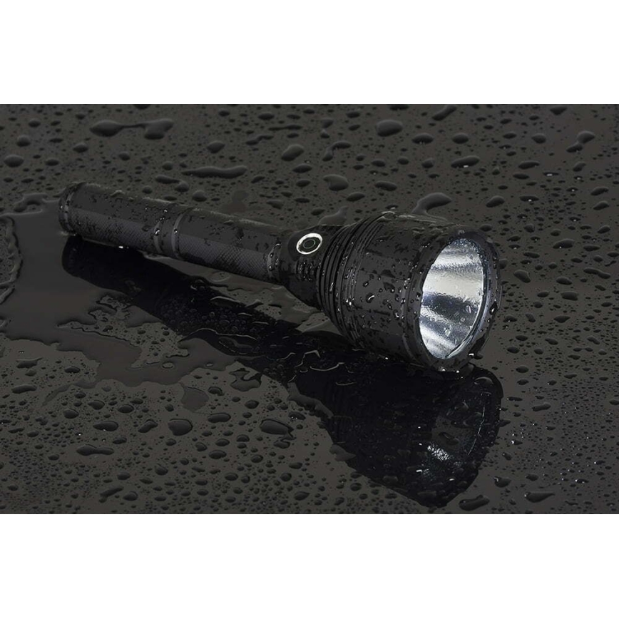 Linterna LED recargable y regulable LED/30W/5V IPX7 3000 brillante 8400 mAh