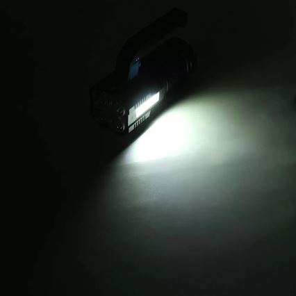 Linterna LED recargable y regulable LED/5V IPX4 250 brillante 1200 mAh