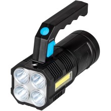 Linterna LED recargable y regulable LED/5V IPX4 250 lm 4 h 1200 mAh