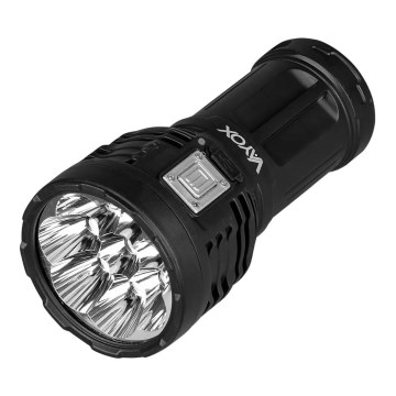 Linterna LED recargable y regulable LED/5V IPX4 600 brillante 1200 mAh
