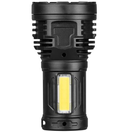 Linterna LED recargable y regulable LED/5V IPX4 600 brillante 1200 mAh