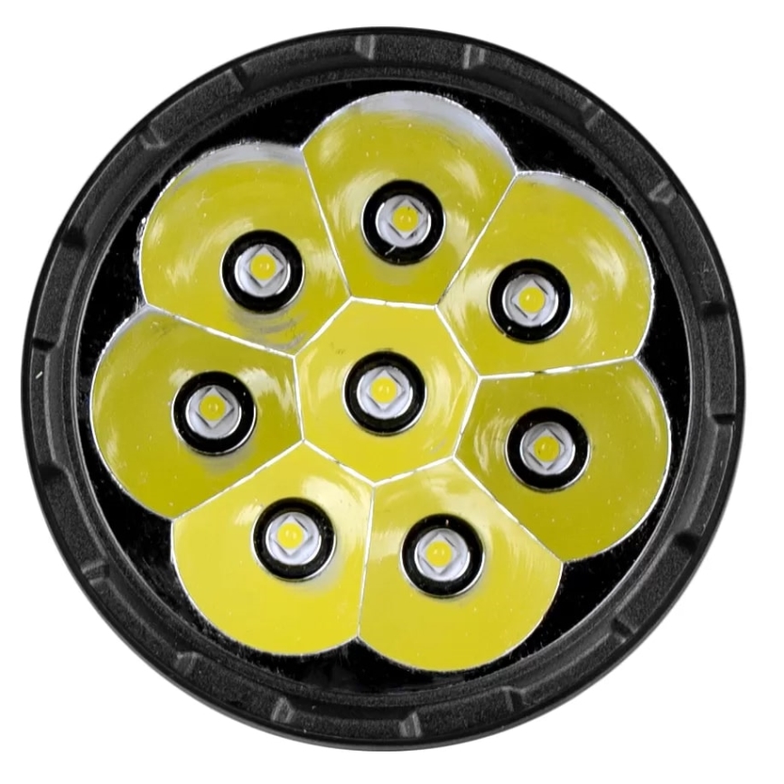 Linterna LED recargable y regulable LED/5V IPX4 600 brillante 1200 mAh