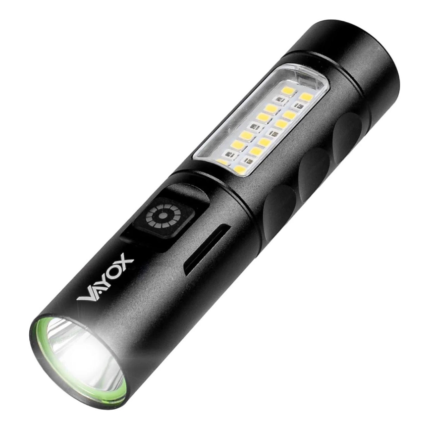 Linterna LED recargable y regulable LED/5W/5V IPX4 250 brillante 2000 mAh