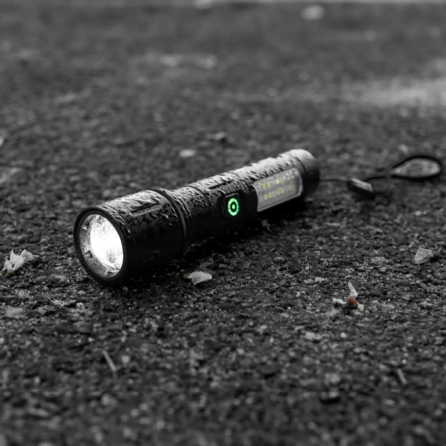 Linterna LED recargable y regulable LED/5W/5V IPX4 260 brillante 2000 mAh