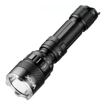 Linterna LED RGBW recargable y regulable LED/15W/5V IP66 1500 brillante 2000 mAh