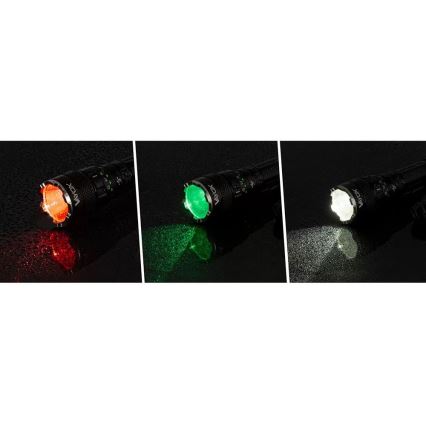 Linterna LED RGBW recargable y regulable LED/15W/5V IP66 1500 brillante 2000 mAh