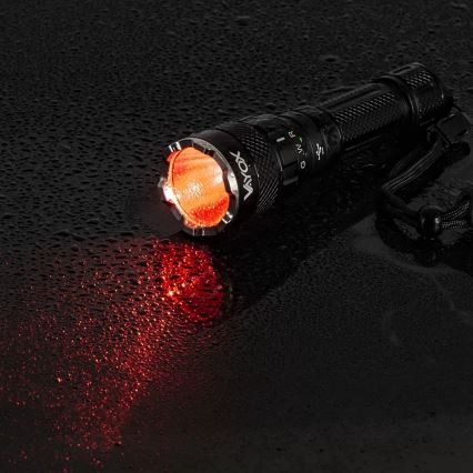 Linterna LED RGBW recargable y regulable LED/15W/5V IP66 1500 brillante 2000 mAh