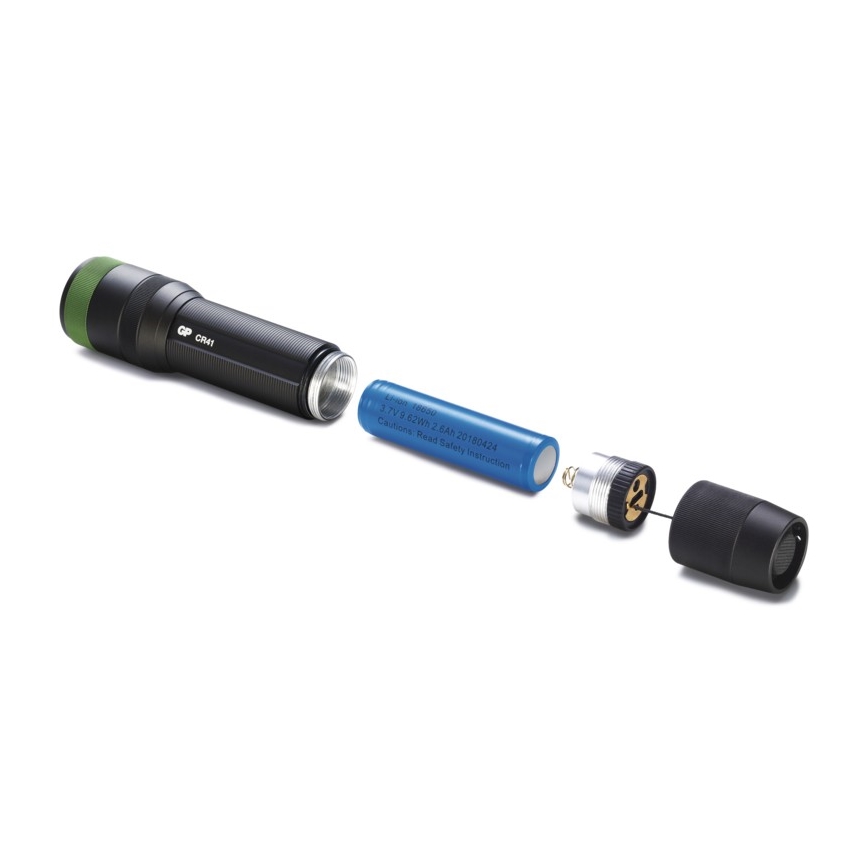Linterna recargable LED GP DISCOVERY CR41 LED/Li-lon 3,7V IPX7