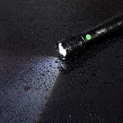 Linterna recargable LED LED/10W/5V IPX4 800 brillante 1200 mAh