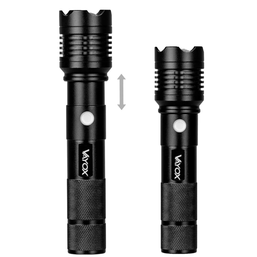 Linterna recargable LED LED/10W/5V IPX4 800 brillante 1200 mAh