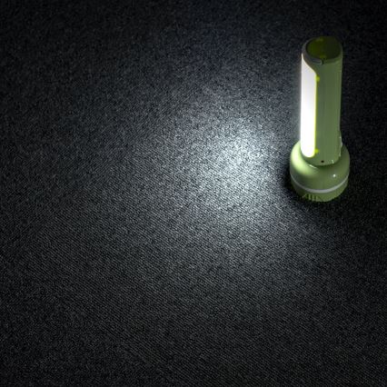 Linterna recargable LED LED/1W/230V 330 brillante 1000 mAh