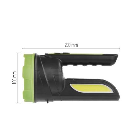 Linterna recargable LED LED/3,7V 210 lm 1800mAh