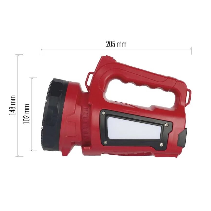 Linterna recargable LED LED/3,7V IP44 1000 lm 15000mAh