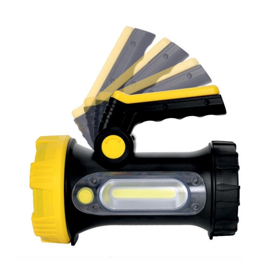 Linterna recargable LED LED/5W/4000mAh + LED/3W