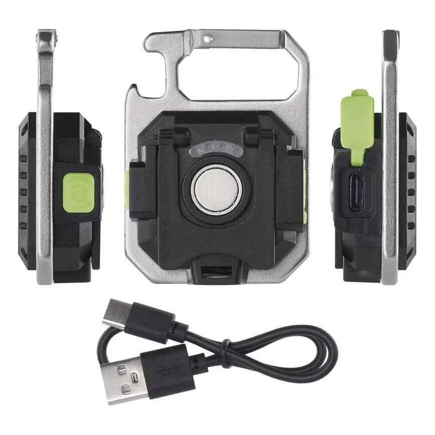 Linterna recargable LED LED/USB/3,7V 750 lm 500 mAh