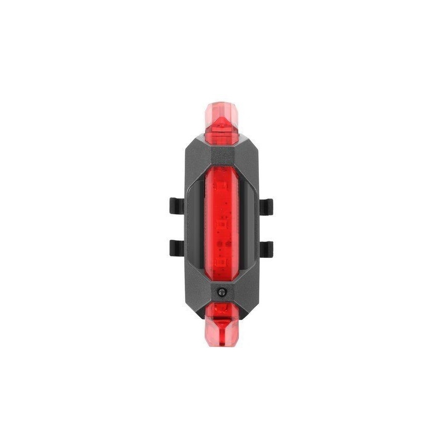 Linterna recargable LED para bicicleta con contador LED y timbre LED/1500 mAh IP65