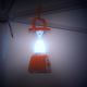 Linterna solar recargable LED regulable con función de power bank LED/230V 710 lm 4 h 1600 mAh