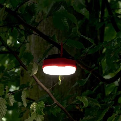Linterna solar recargable LED regulable con función power bank LED/3W/5V 3000/4000/6500K IPX6 500 brillante 2000 mAh