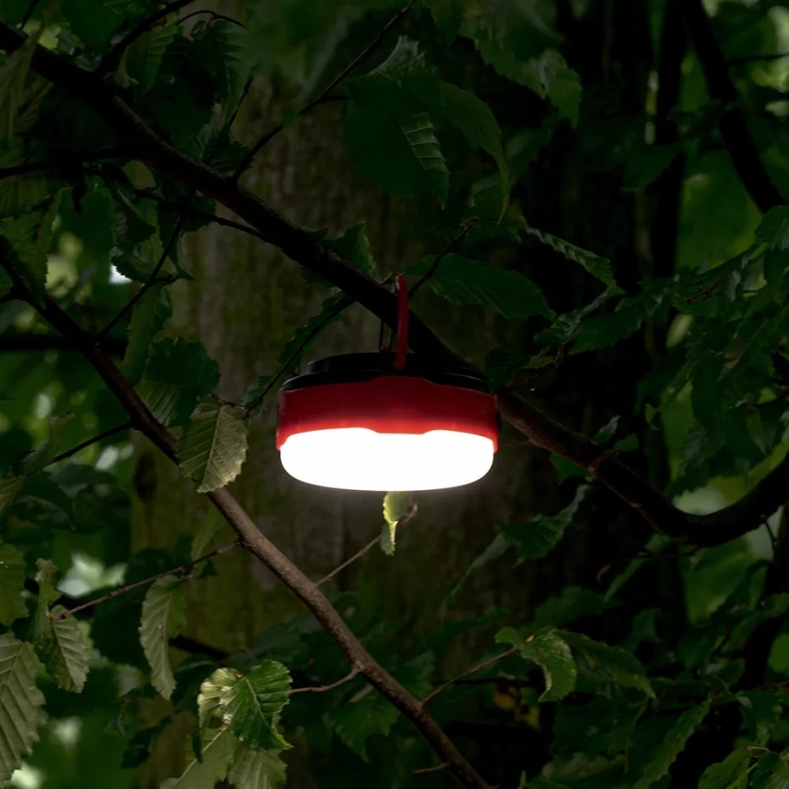 Linterna solar recargable LED regulable con función power bank LED/3W/5V 3000/4000/6500K IPX6 500 brillante 2000 mAh